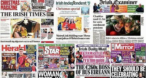 What the papers say: Wednesday's front pages