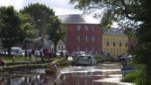 <p>The riverside in Bagenalstown</p>