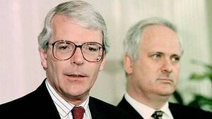 John Major reprimanded John Bruton for ‘stormy’ speech in 1995