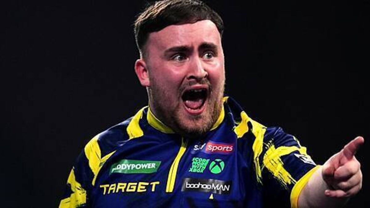 Luke Littler shrugs off boos to beat Rob Cross in last 16 at World Championship