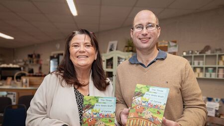 Council creates children’s book inspired by touring goats