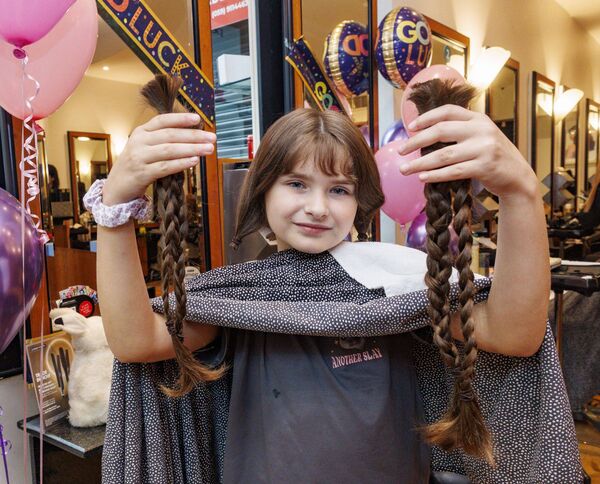 September: Lily McCarthy from the Royal Oak, Bagenalstown, who donated her hair to The Little Princess Trust, Marie Curie Hospice and the Make-A-Wish Foundation September: Lily McCarthy from the Royal Oak, Bagenalstown, who donated her hair to The Little Princess Trust, Marie Curie Hospice and the Make-A-Wish Foundation