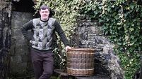 Irish basket weaver takes craft to Glastonbury and beyond