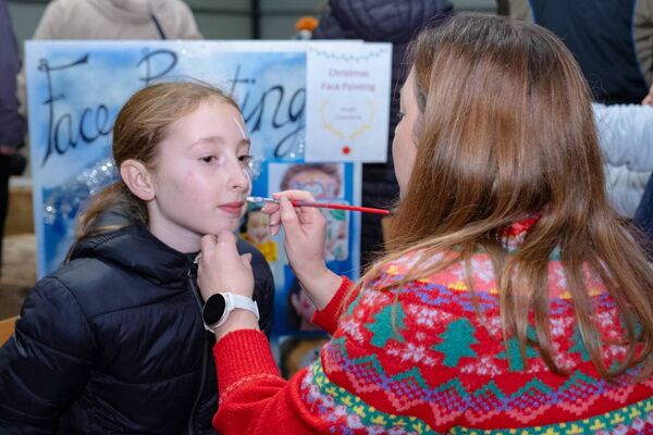 ...And there was a face painting booth, too! 