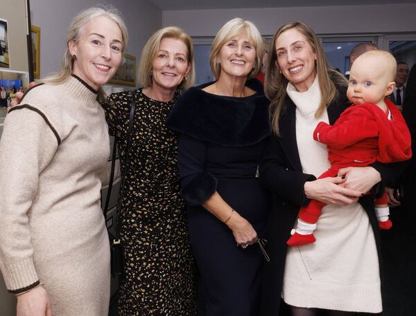 Sinead Hanbury, Jenny Shields, Anne Kirwan-Finn and Natasha Garvey and her daughter Elle Sinead Hanbury, Jenny Shields, Anne Kirwan-Finn and Natasha Garvey and her daughter Elle