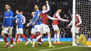 Redemption for Gabriel Martinelli as Arsenal hammer Portsmouth