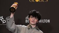 Adolescence star Owen Cooper salutes Liverpool FC after winning Golden Globe