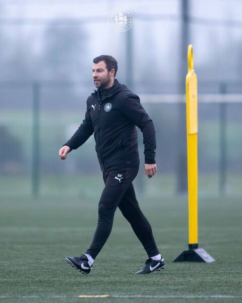 Waterford FC assistant manager Richard Foster on the training pitch at SETU Arena. Waterford FC assistant manager Richard Foster on the training pitch at SETU Arena.