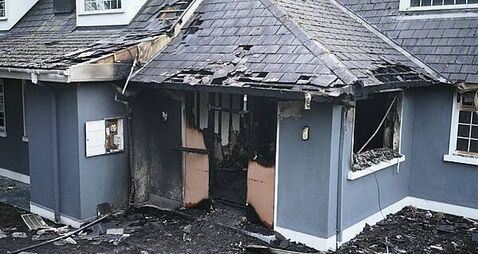 Man arrested over 2024 fire at site wrongly identified as asylum centre
