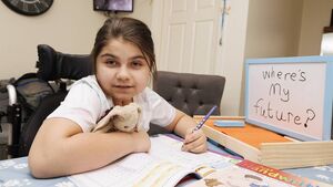Amira unable to attend school since September as she waits on SNA