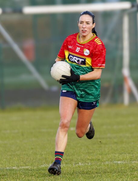 Edel Hayden starting out on her 25th season with the Carlow senior football team