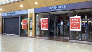 <p>Tailor of Blue and Camden Square closed in the Fairgreen Shopping Centre, Carlow in recent weeks Photo: Michael O’Rourke Photography</p>
