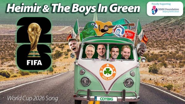 Barry's poster to accompany his song 