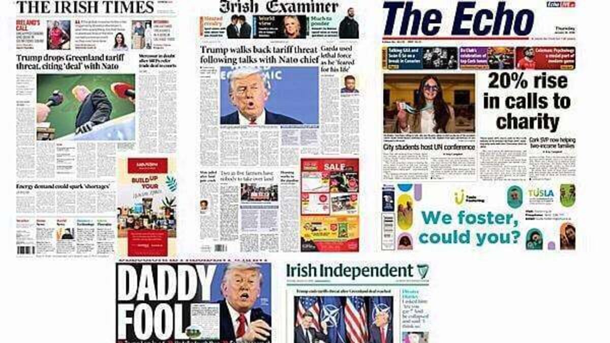 What the papers say: Thursday's front pages