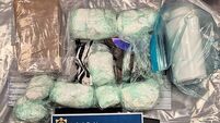 Two men arrested after drugs worth €334k seized in Dublin
