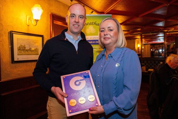 Feargal Máirtín and Emma Uí Bhroin Feargal Máirtín and Emma Uí Bhroin