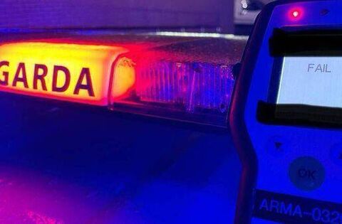 Driver six times over the legal limit on Paddy's Day