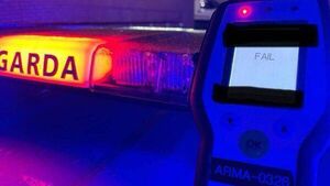 Driver six times over the legal limit on Paddy's Day