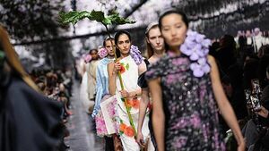 Jonathan Anderson revives haute couture at Dior with nature-inspired designs