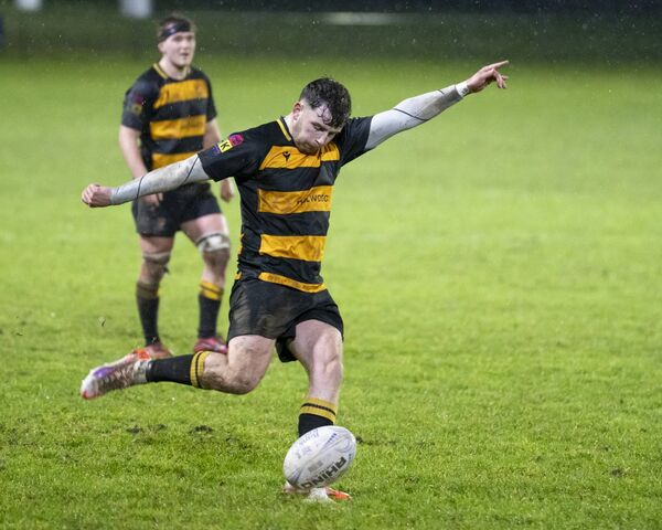 Ben Crotty slotted six of his eight conversions in truly horrific conditions for a kicker at Oak Park as he helped guide his team through to the second round of the Towns Cup. 
