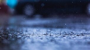 <p>Storm Chandra brings a yellow rain warning</p>