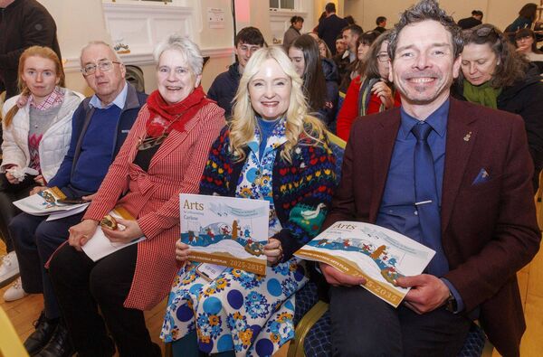 At the launch of Carlow Co Council's new strategic arts development plan were county librarian John Shortall (right), Caroline Busher, Rennie Buenting and Pat and Caoimhe Kelleher At the launch of Carlow Co Council's new strategic arts development plan were county librarian John Shortall (right), Caroline Busher, Rennie Buenting and Pat and Caoimhe Kelleher
