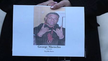 Aunt of George Nkencho tells inquest events of the day were 'torture'