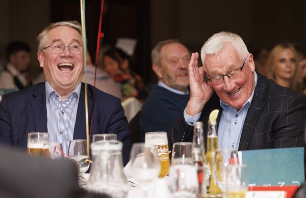 David Walsh and Pat Spillane. Photo:© Michael O'Rourke Photography 2026