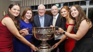 <p>Ciara Kavanagh (Camogie winner) with her parents Elaine and James, sisters Orla, and Shannon, and Special Guest Pat Spillane along with the Sam Maguire Cup Photo: Michael O’Rourke 2026</p> <p>Ciara Kavanagh (Camogie winner) with her parents Elaine and James, sisters Orla, and Shannon, and Special Guest Pat Spillane along with the Sam Maguire Cup Photo: Michael O’Rourke 2026</p>