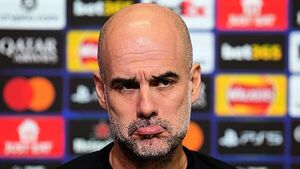 Man City boss Pep Guardiola continues criticism of ‘sensitive’ referees