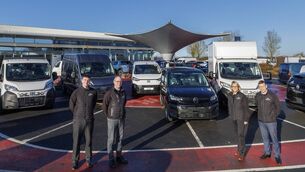 <p>The Team at Dooley Motors Van Centre             Pic:© Michael O'Rourke Photography 2026</p>