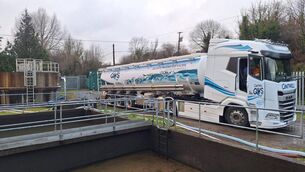 <p>Tankering into Graiguenamanagh Water Treatment Plant.</p>