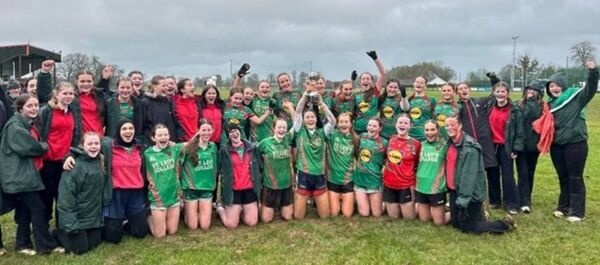 St. Leo's College Junior Footballers who enjoyed a magnificent victory in Tullamore 