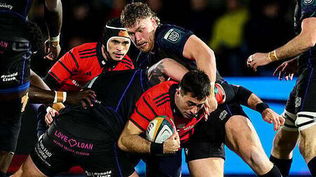 Munster threaten second half comeback but come up short against Glasgow Warriors