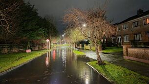 <p>Local flooding. Image from Carlow County Council </p>