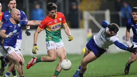 Carlow hold on for second league win after late drama