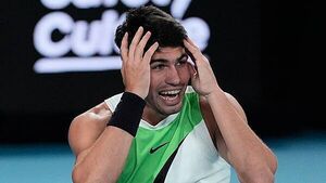 Carlos Alcaraz makes history as Novak Djokovic’s bid to break record goes on