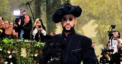 Puerto Rican star Bad Bunny says ‘Ice out’ as he wins Grammy Award