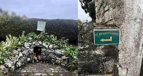 The healing properties of St Brigid's wells and Brat Bhríde