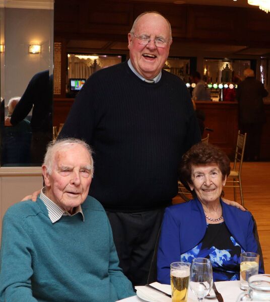 Fr Tom Little with John and Colette Fennelly Fr Tom Little with John and Colette Fennelly