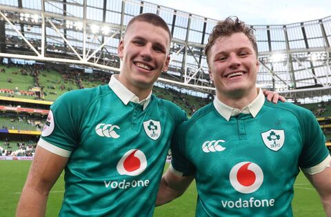 Prendergast brothers set to start for Ireland tonight in Paris