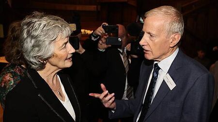 You’re in our country, DUP’s Gregory Campbell tells Catherine Connolly