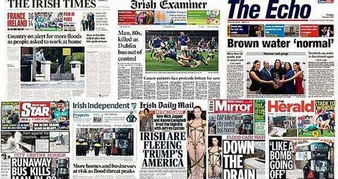 What the papers say: Friday's front pages