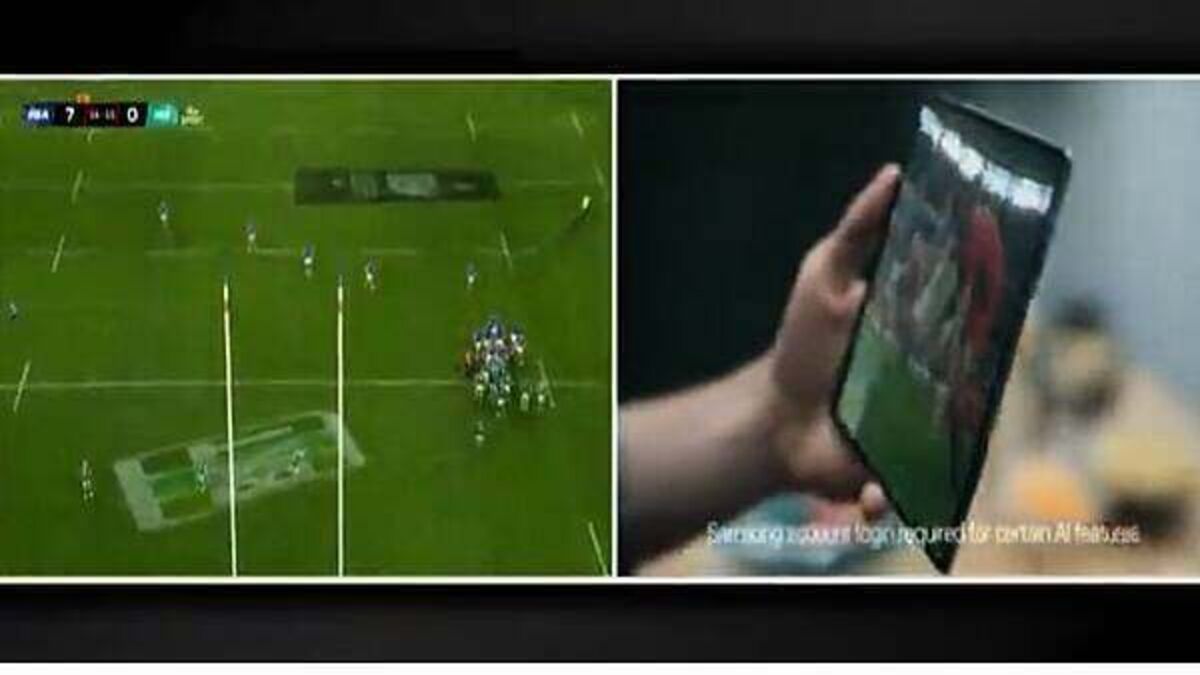 Rugby fans disappointed by in-game adverts during ITV's Six Nations coverage