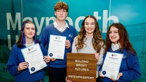 Tyndall students graduate from STEM programme at Maynooth Uni