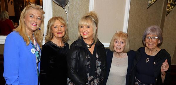 Cynthia Ni Mhurchu MEP, Majella Sutton, Triona Moriarty, Marian Brophy-Kinsella and Mary Dixie Doyle