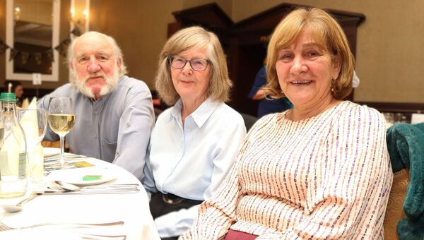 Damian Brett, Anne Gleeson and Anne Hickey 