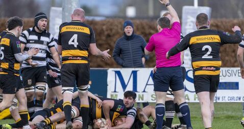 Carlow topple league leaders to keep slim promotion hopes alive