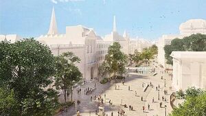 Dublin City Council publishes redesign plans for a pedestrianised College Green