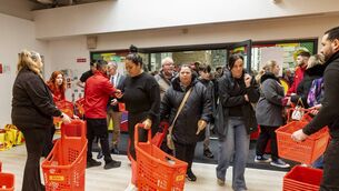 <p>Customers enter the Mr Price discount store in the Carlow Shopping Centre Photo: Michael O'Rourke Photography 2026</p>